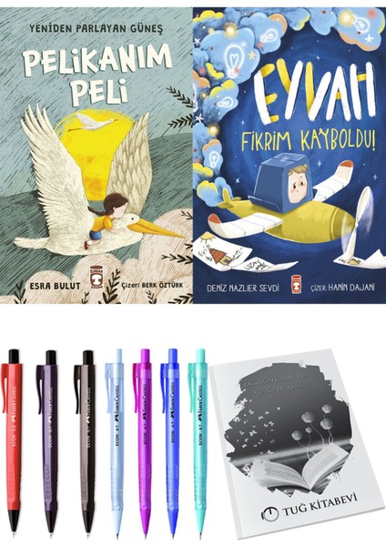 Eyvah Fikrim Kayboldu! ve Yeniden Parlayan Güneş Pelikanım Peli 2li Set