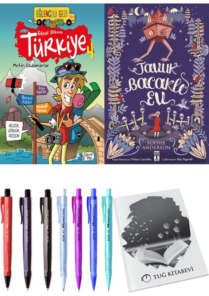 Tavuk Bacaklı Ev ve Güzel Ülkem Türkiye 4 2li Set