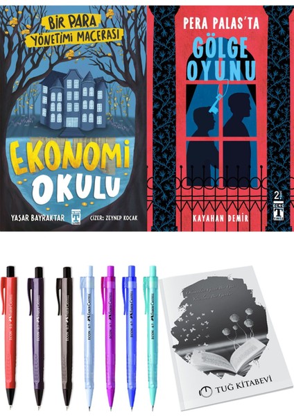 Pera Palas'ta Gölge Oyunu ve Ekonomi Okulu Bir Para Yönetimi Macerası 2li Set