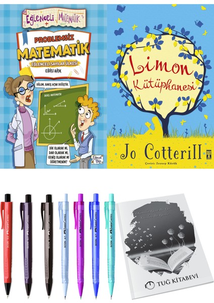Limon Kütüphanesi ve Problemsiz Matematik 2li Set
