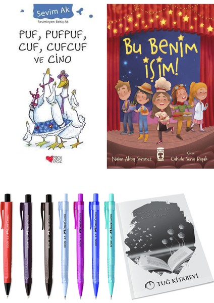 Bu Benim Işim! ve Puf, Pufpuf, Cuf, Cufcuf ve Cino 2li Set