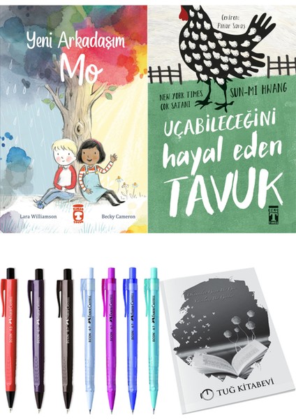 Uçabileceğini Hayal Eden Tavuk ve Yeni Arkadaşım Mo 2li Set