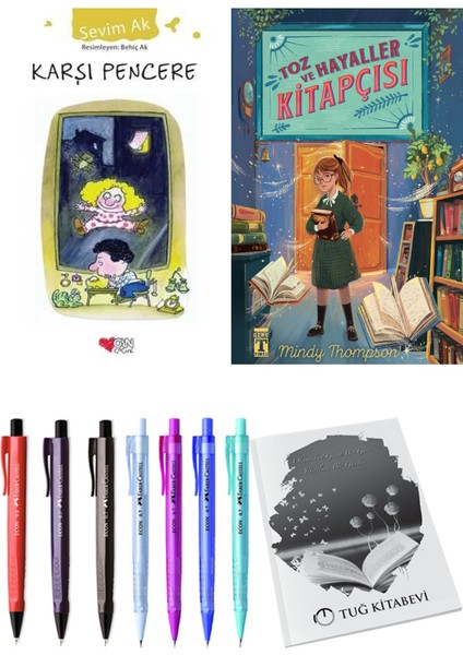 Toz ve Hayaller Kitapçısı ve Karşı Pencere 2li Set