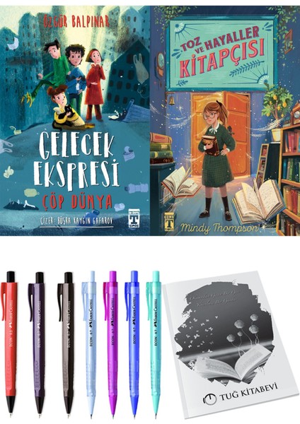Toz ve Hayaller Kitapçısı ve Gelecek Ekspresi Çöp Dünya 2li Set