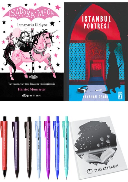 Istanbul Portresi ve Isadora Moon 7 Lunaparka Gidiyor 2li Set