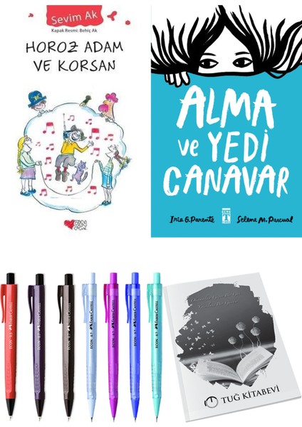 Alma ve Yedi Canavar ve Horoz Adam ve Korsan 2li Set