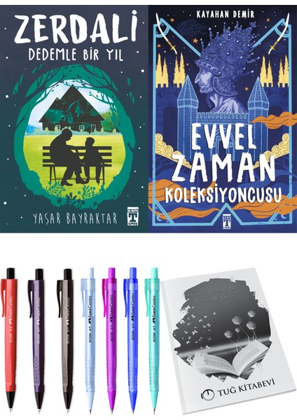 Evvel Zaman Koleksiyoncusu ve Zerdali Dedemle Bir Yıl 2li Set