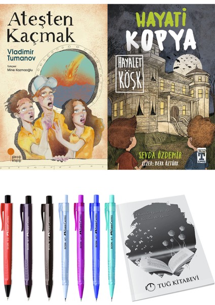 Hayati Kopya Hayalet Köşk ve Ateşten Kaçmak 2li Set