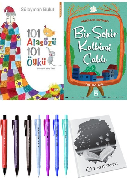 Bir Şehir Kalbimi Çaldı ve 101 Atasözü 101 Öykü Süleyman Bulut 2li Set