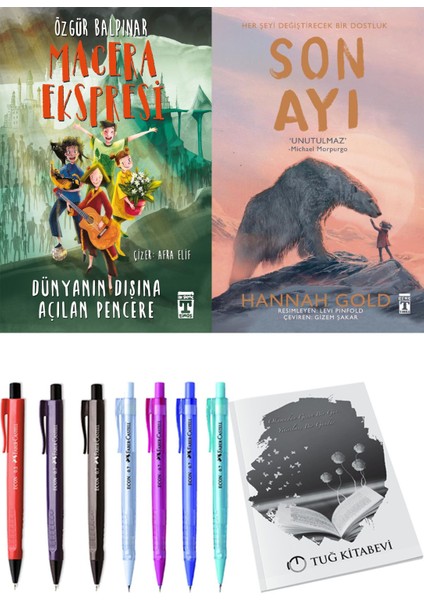Son Ayı ve Gelecek Ekspresi Dünyanın Dışına Açılan Pencere 2li Set
