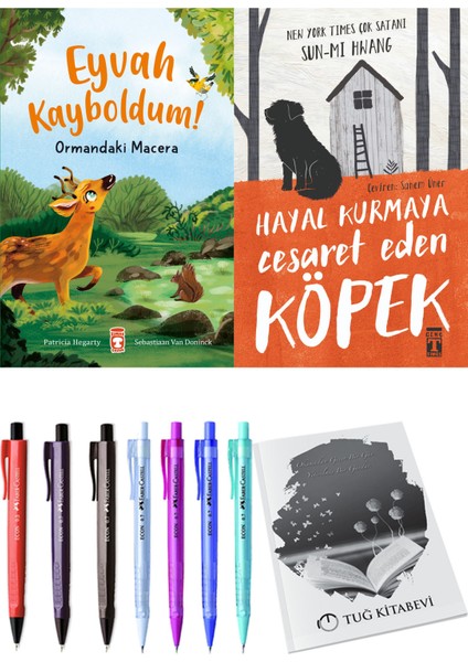 Hayal Kurmaya Cesaret Eden Köpek ve Eyvah Kayboldum! Ormandaki Macera 2li Set