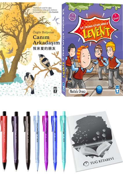 İlk Okuma Kitaplarım 2 Levent 10 Kitap ve Canım Arkadaşım 2li Set