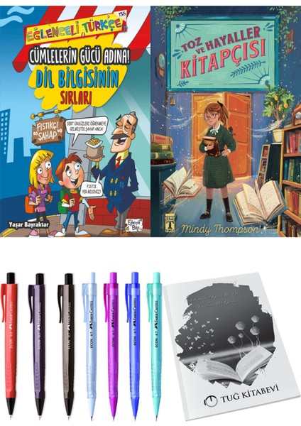 Toz ve Hayaller Kitapçısı ve Cümlelerin Gücü Adına! Dil Bilgisinin Sırları 2li Set