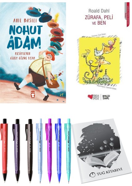 Zürafa, Peli ve Ben ve Nohut Adam 2li Set