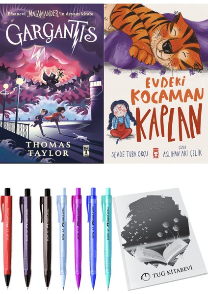 Evdeki Kocaman Kaplan ve Gargantis 2li Set