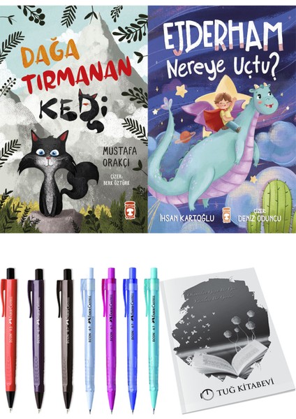 Ejderham Nereye Uçtu? ve Dağa Tırmanan Kedi 2li Set