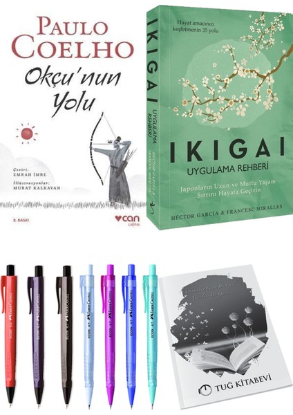 Ikigai Uygulama Rehberi ve Okçu'nun Yolu Paulo Coelho