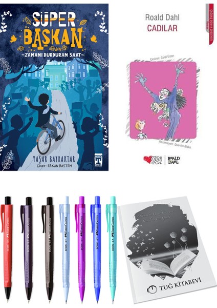 Cadılar ve Süper Başkan Zamanı Durduran Saat 2li Set