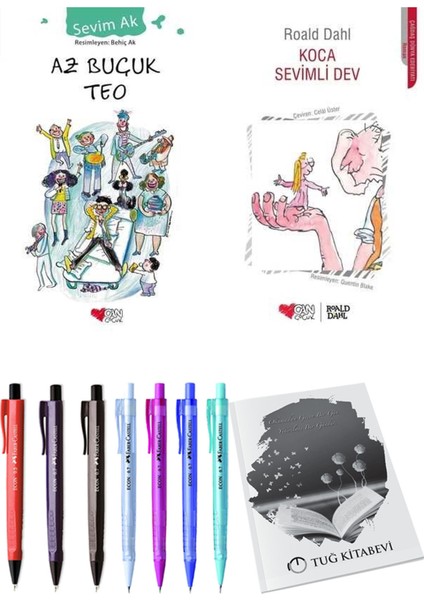 Koca Sevimli Dev ve Az Buçuk Teo 2li Set
