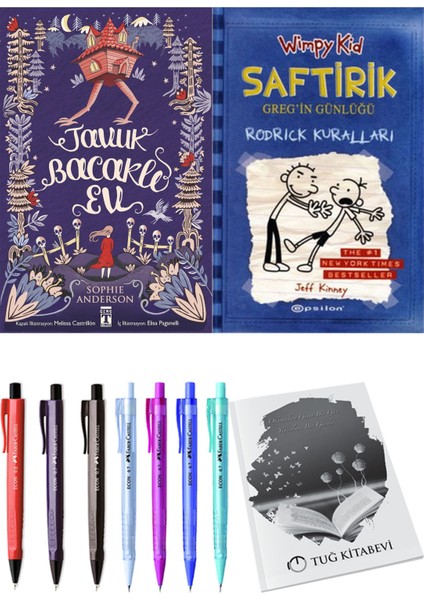Saftirik 2 Rodrick Kuralları ve Tavuk Bacaklı Ev 2li Set