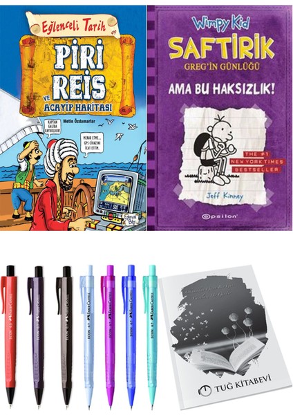 Saftirik 5 Ama Bu Haksızlık! ve Piri Reis ve Acayip Haritası 2li Set