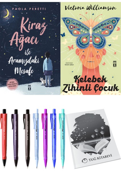 Kelebek Zihinli Çocuk ve Kiraz Ağacı Ile Aramızdaki Mesafe 2li Set