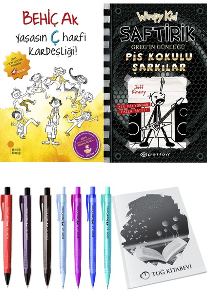 Saftirik 17 Pis Kokulu Şarkılar ve Yaşasın Ç Harfi Kardeşliği 2li Set