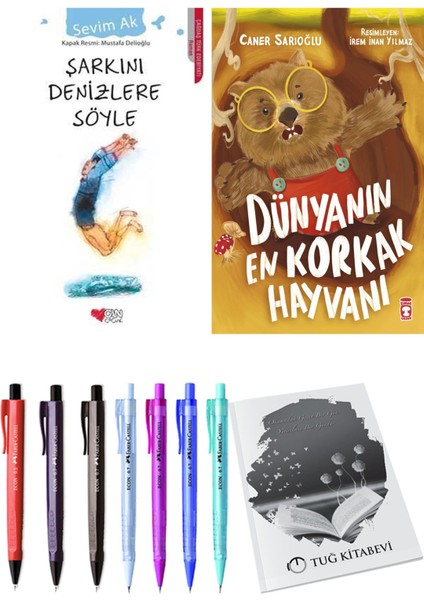 Dünyanın En Korkak Hayvanı ve Şarkını Denizlere Söyle 2li Set