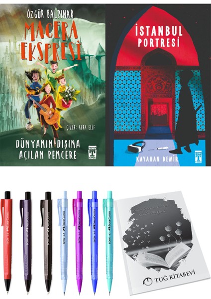 Istanbul Portresi ve Gelecek Ekspresi Dünyanın Dışına Açılan Pencere 2li Set