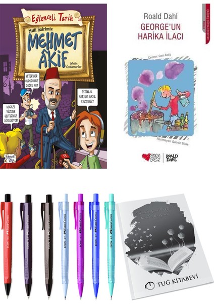 George'un Harika Ilacı ve Milli Şairimiz Mehmet Akif 2li Set