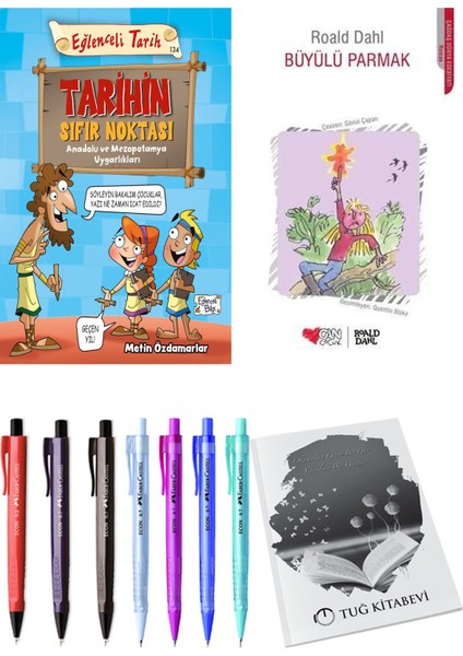Büyülü Parmak ve Tarihin Sıfır Noktası Anadolu ve Mezopotomya Uygarlıkları 2li Set