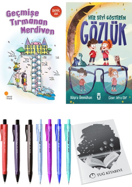 Her Şeyi Gösteren Gözlük ve Geçmişe Tırmanan Merdiven 2li Set