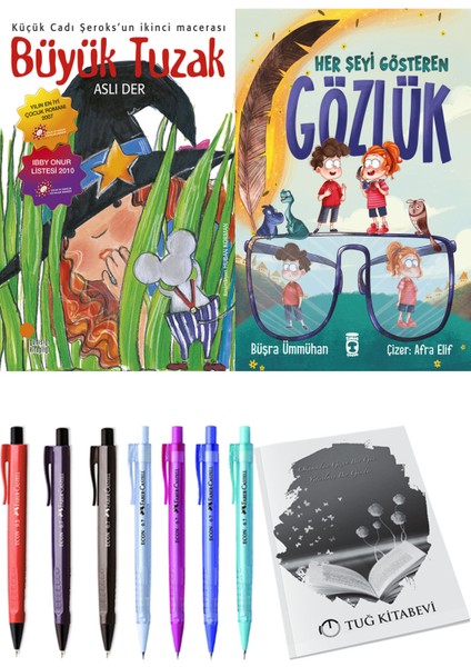 Her Şeyi Gösteren Gözlük ve Büyük Tuzak 2li Set