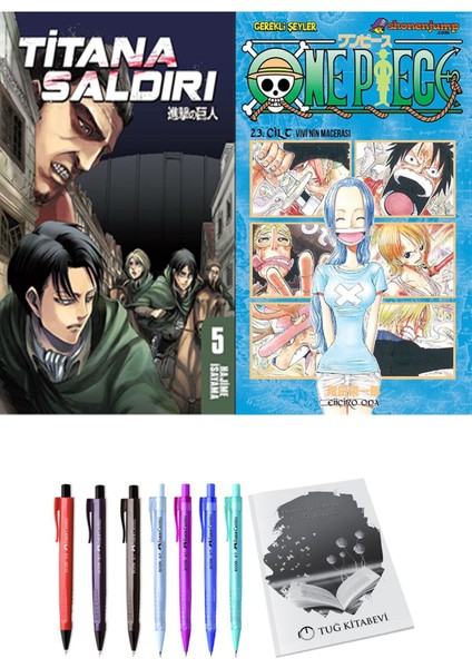 Titana Saldırı 5 ve One Piece 23 2li Set