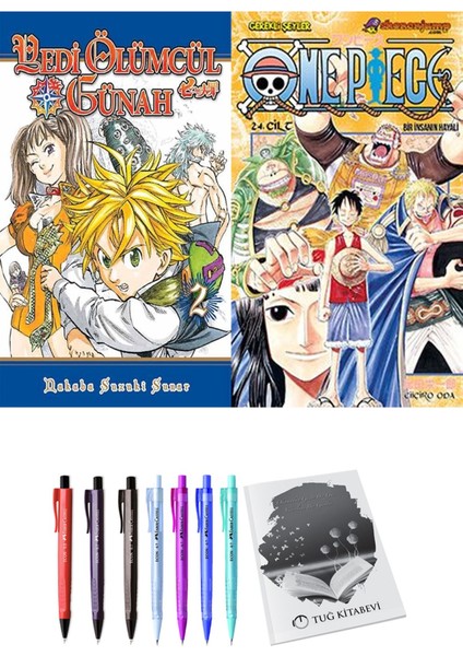 Yedi Ölümcül Günah 2 ve One Piece 24 2li Set
