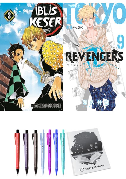 Iblis Keser 3 ve Tokyo Revengers 9 2li Set
