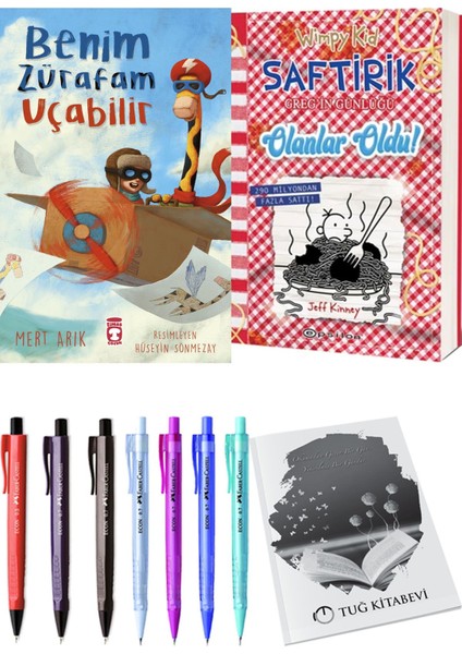 Saftirik 19 Olanlar Oldu! ve Benim Zürafam Uçabilir 2li Set
