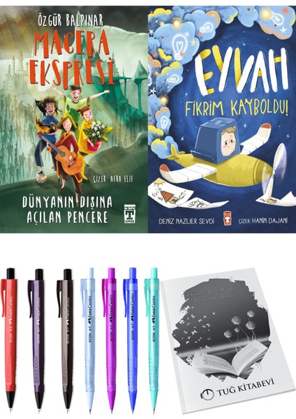 Eyvah Fikrim Kayboldu! ve Gelecek Ekspresi Dünyanın Dışına Açılan Pencere 2li Set