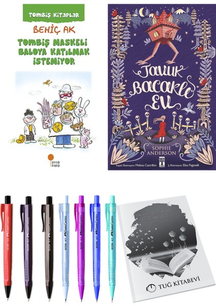Tavuk Bacaklı Ev ve Tombiş Maskeli Baloya Katılmak Istemiyor 2li Set