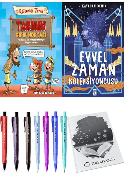 Evvel Zaman Koleksiyoncusu ve Tarihin Sıfır Noktası Anadolu ve Mezopotomya Uygarlıkları 2li Set