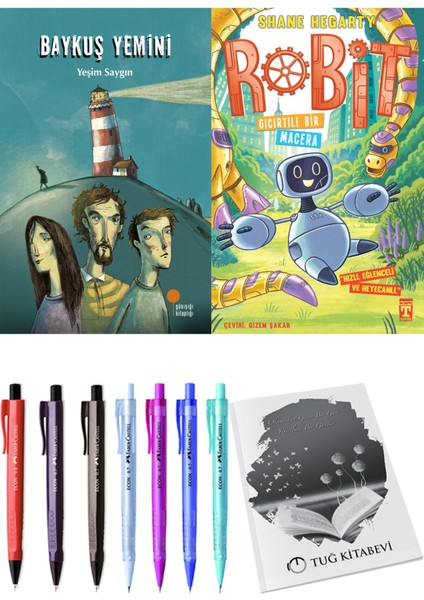 Robit 3 Gıcırtılı Bir Macera ve Baykuş Yemini 2li Set
