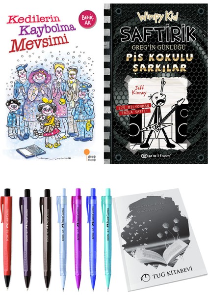 Saftirik 17 Pis Kokulu Şarkılar ve Kedilerin Kaybolma Mevsimi 2li Set