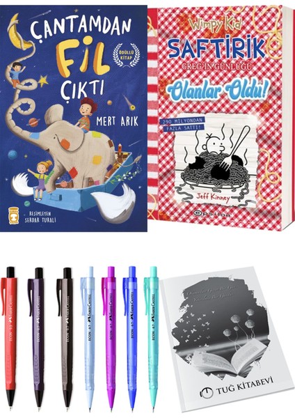 Saftirik 19 Olanlar Oldu! ve Çantamdan Fil Çıktı 2li Set