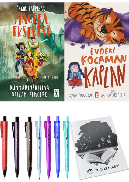 Evdeki Kocaman Kaplan ve Gelecek Ekspresi Dünyanın Dışına Açılan Pencere 2li Set
