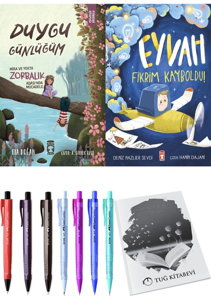 Eyvah Fikrim Kayboldu! ve Duygu Günlüğüm Mira ve Yekta Zorbalık Adası'nda Mücadele 2li Set