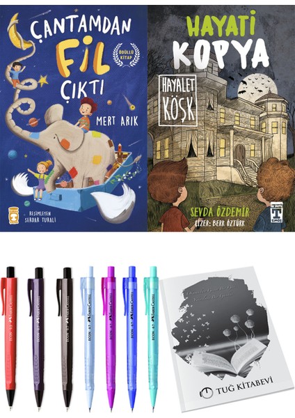 Hayati Kopya Hayalet Köşk ve Çantamdan Fil Çıktı 2li Set