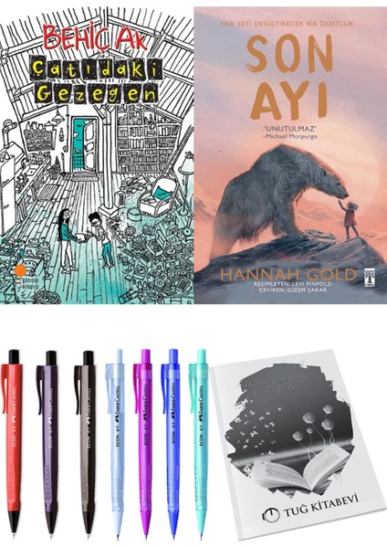 Son Ayı ve Çatıdaki Gezegen 2li Set