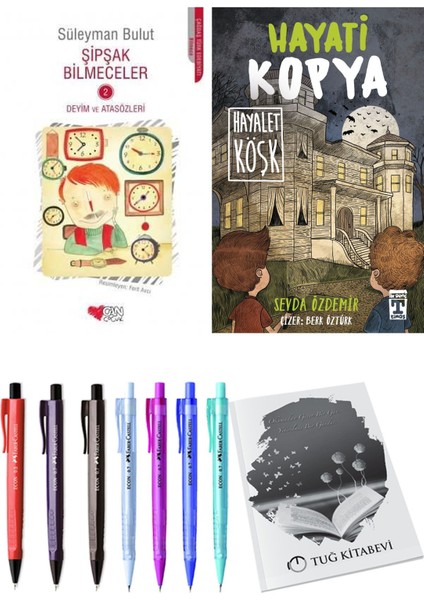 Hayati Kopya Hayalet Köşk ve Şipşak Bilmeceler 2 2li Set