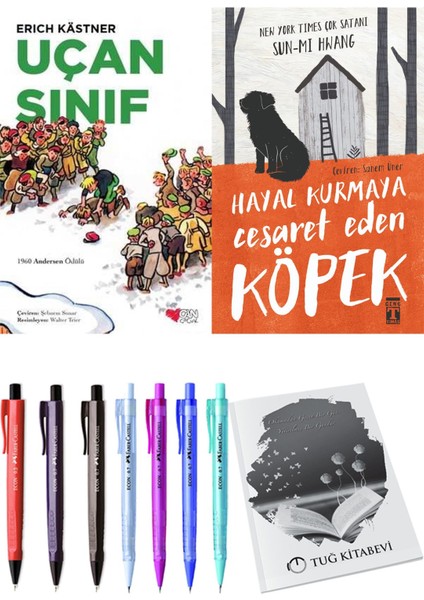 Hayal Kurmaya Cesaret Eden Köpek ve Uçan Sınıf 2li Set