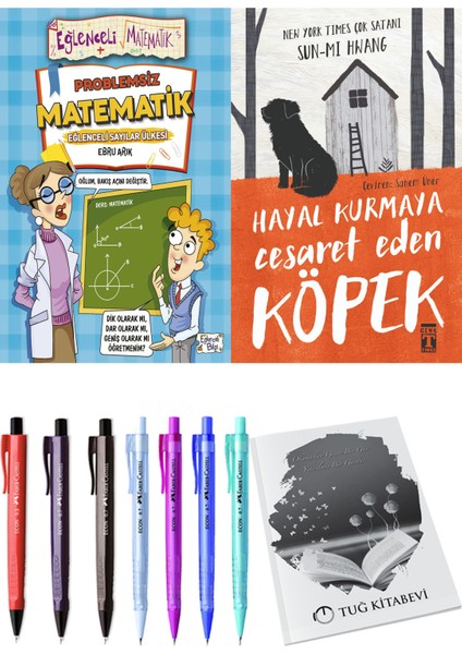 Hayal Kurmaya Cesaret Eden Köpek ve Problemsiz Matematik 2li Set